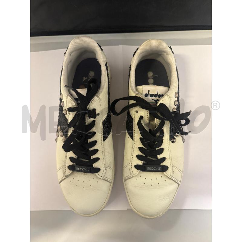 SCARPE DONNA # DIADORA BIANCHE GLITTER NERE N.39 | Mercatino dell'Usato Vinci - fraz. sovigliana 2
