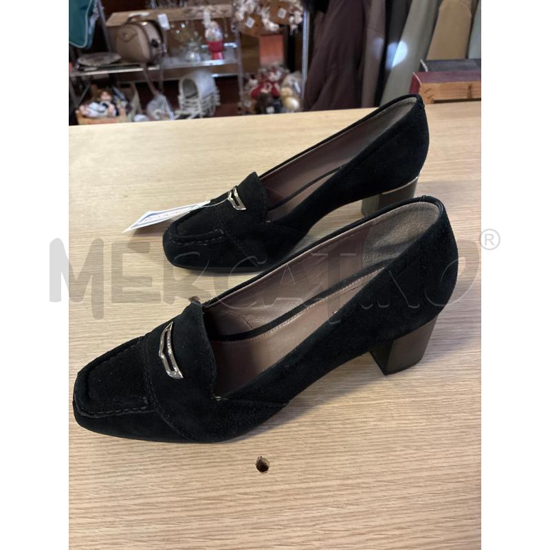 SCARPE DONNA # GEOX SCAMOSCIATE NERE CON MORSETTO N.36 | Mercatino dell'Usato Vinci - fraz. sovigliana 2