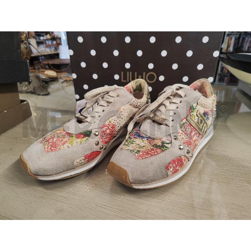 SCARPE DONNA # LIU JO BEIGE BORCHIE N.38 | Mercatino dell'Usato Vinci - fraz. sovigliana 1