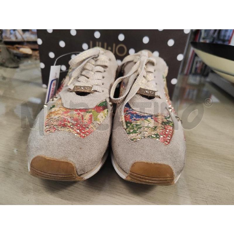 SCARPE DONNA # LIU JO BEIGE BORCHIE N.38 | Mercatino dell'Usato Vinci - fraz. sovigliana 2