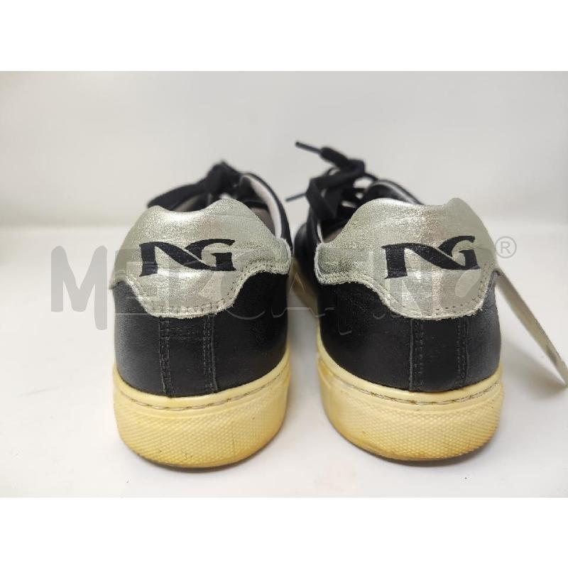 SCARPE DONNA # NERO GIARDINI NERE INSERTI ARGENTATI N.36 | Mercatino dell'Usato Vinci - fraz. sovigliana 3