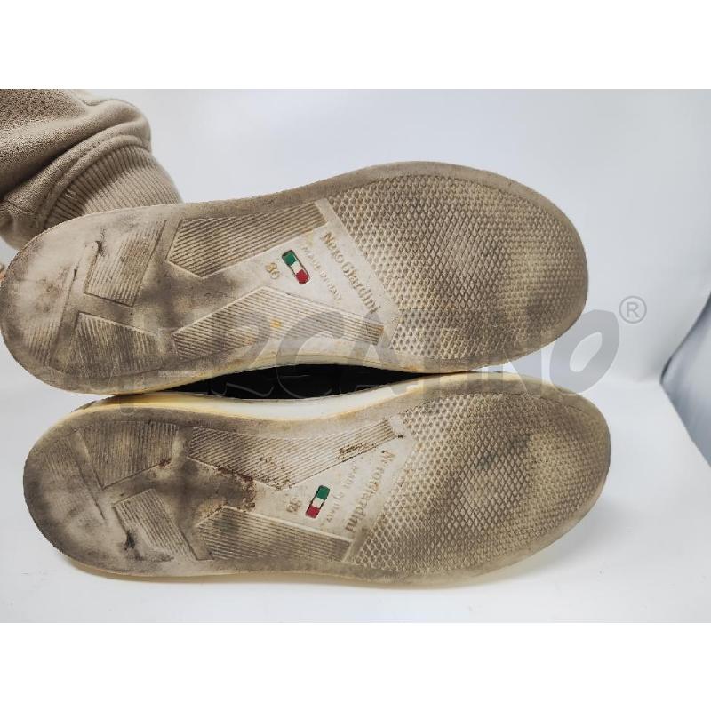 SCARPE DONNA # NERO GIARDINI NERE INSERTI ARGENTATI N.36 | Mercatino dell'Usato Vinci - fraz. sovigliana 4