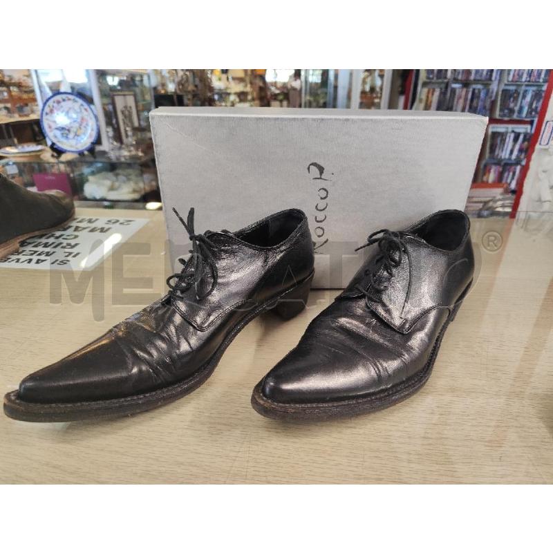 SCARPE DONNA # ROCCO P PELLE NERE N.38.5 | Mercatino dell'Usato Vinci - fraz. sovigliana 1