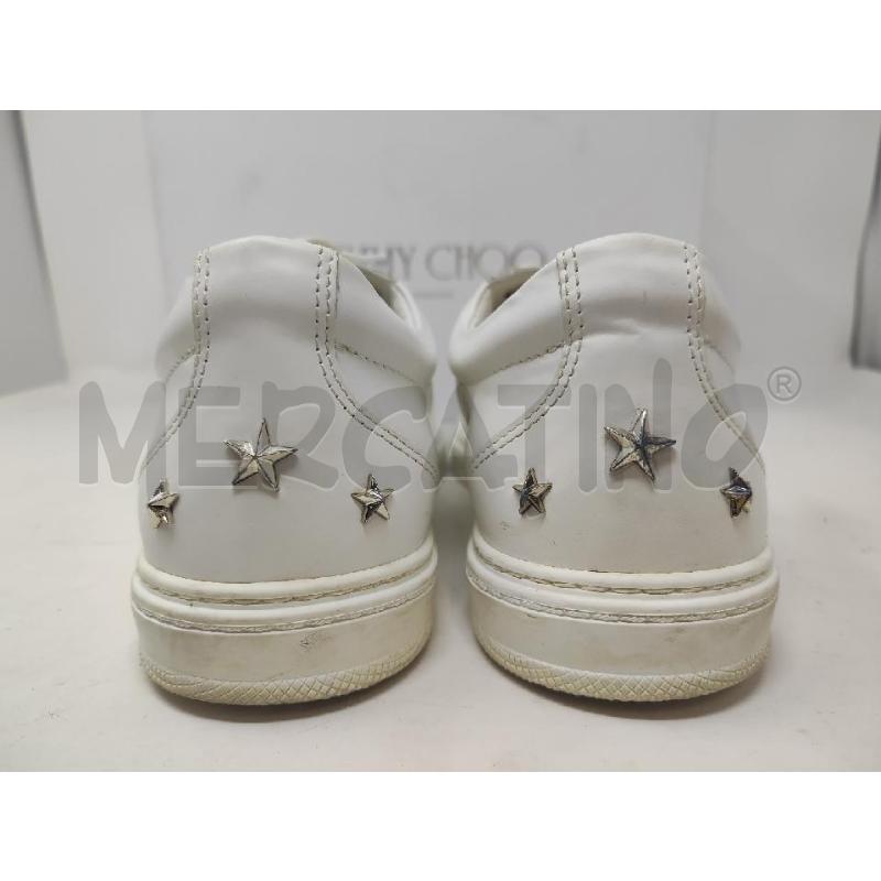 SCARPE JIMMY CHOO BIANCHE N.42 PELLE BIANCHE  | Mercatino dell'Usato Vinci - fraz. sovigliana 3