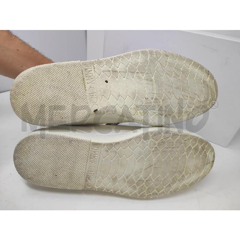 SCARPE JIMMY CHOO BIANCHE N.42 PELLE BIANCHE  | Mercatino dell'Usato Vinci - fraz. sovigliana 4