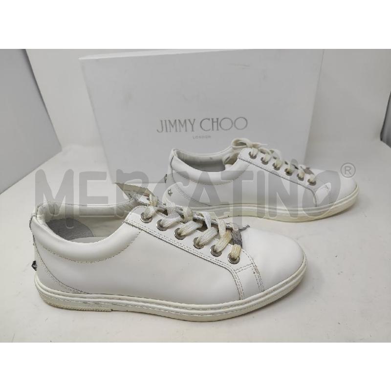 SCARPE JIMMY CHOO BIANCHE N.42 PELLE BIANCHE  | Mercatino dell'Usato Vinci - fraz. sovigliana 5