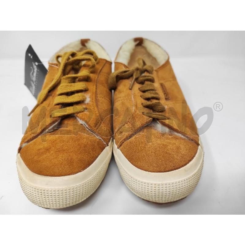 SCARPE SUPERGA SCAMOSCIATE BEIGE PELO INTERNO SENZA NUMERO | Mercatino dell'Usato Vinci - fraz. sovigliana 2
