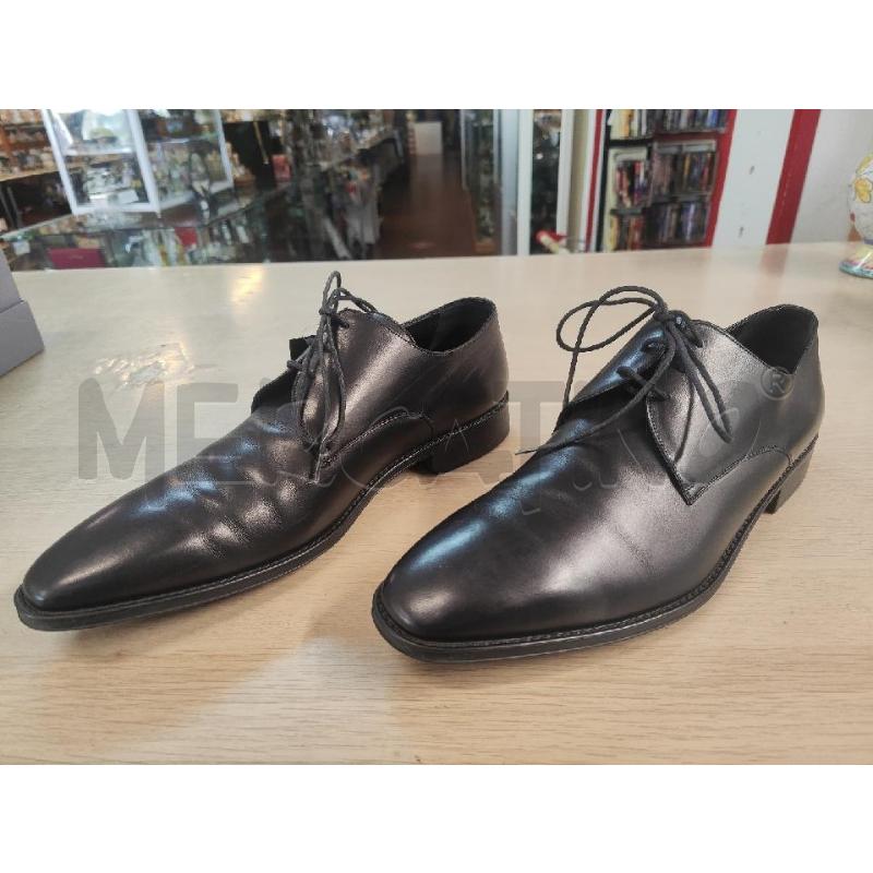 SCARPE UOMO BALLY PELLE NERE CIRCA N.43 | Mercatino dell'Usato Vinci - fraz. sovigliana 1