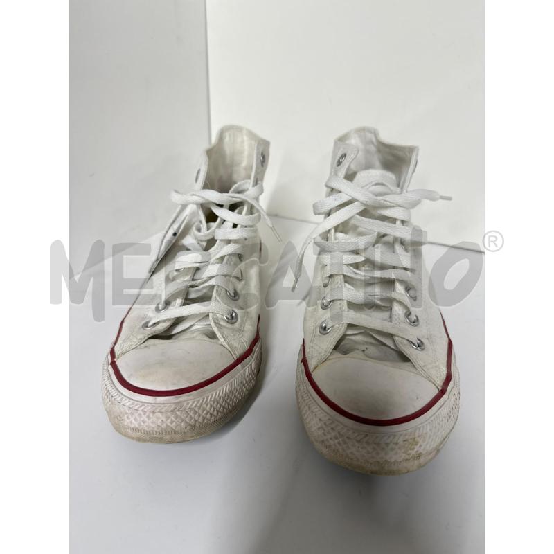 SCARPE UOMO CONVERSE ALTE BIANCHE N.42.5 | Mercatino dell'Usato Vinci - fraz. sovigliana 2