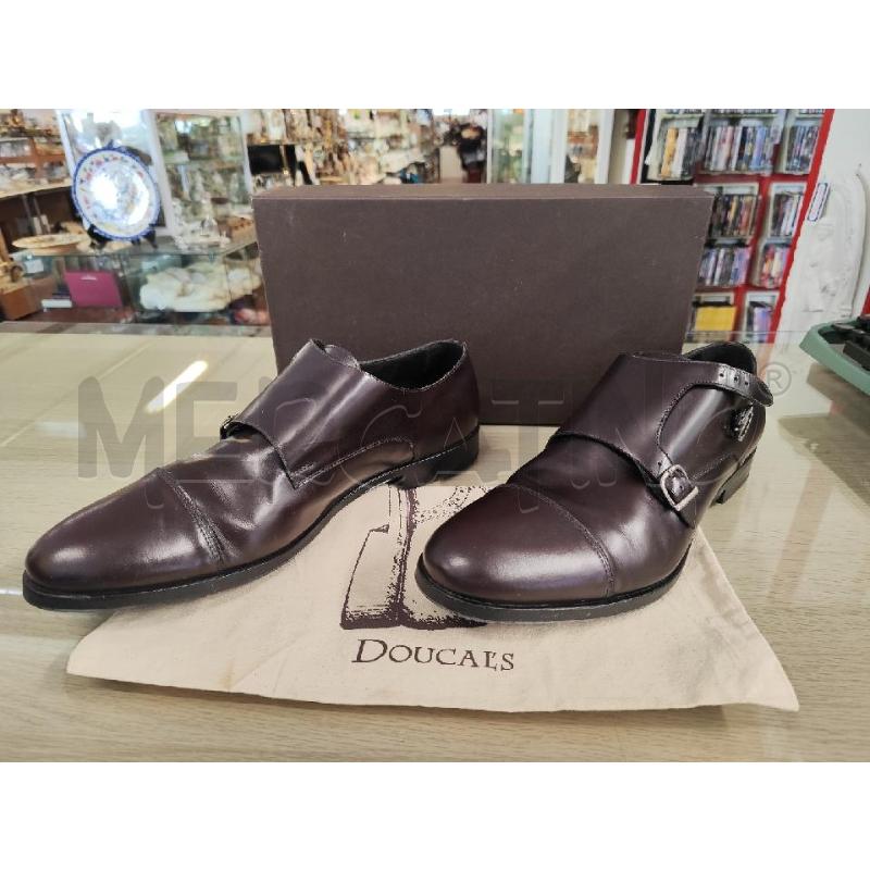 SCARPE UOMO DOUCAL'S PELLE MSARRONI 2 FIBBIE N.45 | Mercatino dell'Usato Vinci - fraz. sovigliana 1