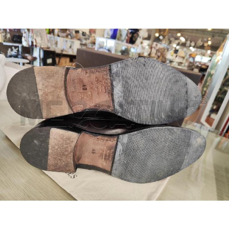 SCARPE UOMO DOUCAL'S PELLE MSARRONI 2 FIBBIE N.45 | Mercatino dell'Usato Vinci - fraz. sovigliana 4