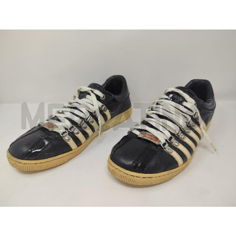 SCARPE UOMO DSQUARED PELLE NERE N.44 | Mercatino dell'Usato Vinci - fraz. sovigliana 1