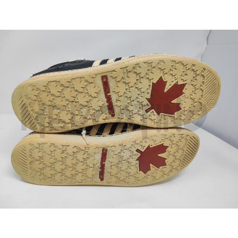 SCARPE UOMO DSQUARED PELLE NERE N.44 | Mercatino dell'Usato Vinci - fraz. sovigliana 5