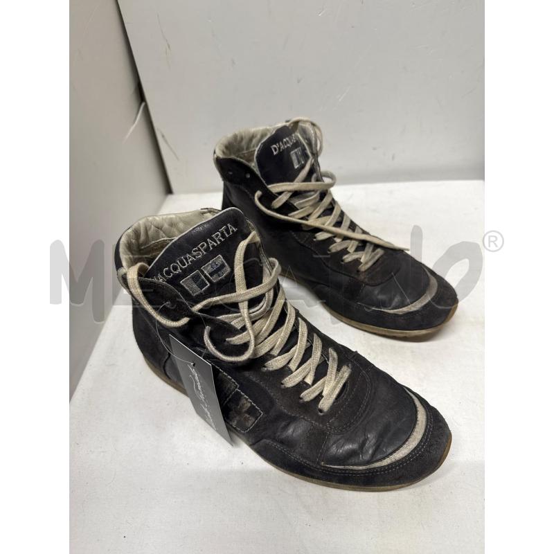 SCARPE UOMO D'ACQUASPARTA NERE ALTE N.41 | Mercatino dell'Usato Vinci - fraz. sovigliana 1