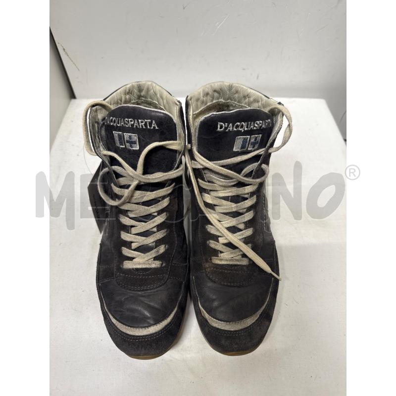 SCARPE UOMO D'ACQUASPARTA NERE ALTE N.41 | Mercatino dell'Usato Vinci - fraz. sovigliana 2
