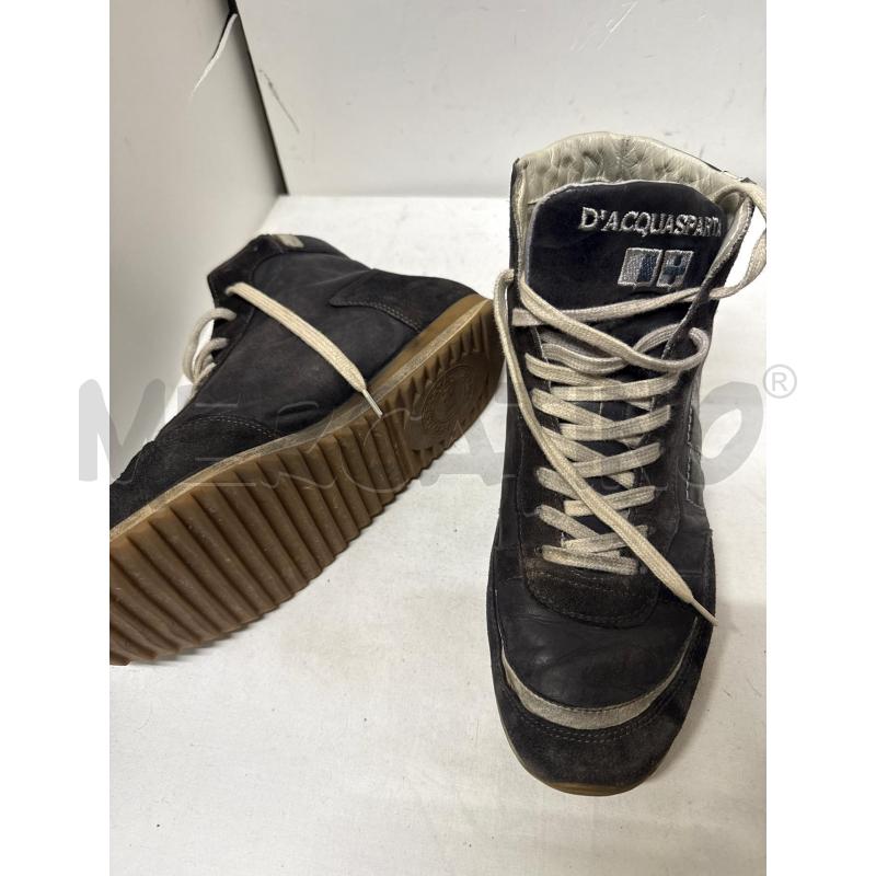 SCARPE UOMO D'ACQUASPARTA NERE ALTE N.41 | Mercatino dell'Usato Vinci - fraz. sovigliana 3