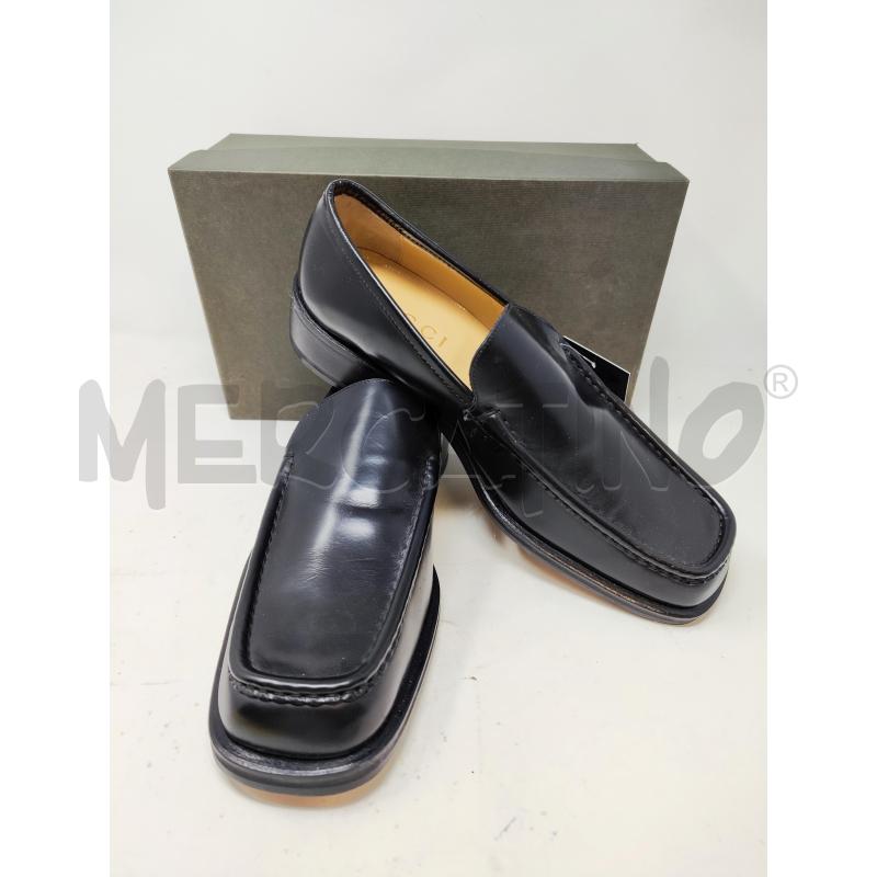 SCARPE UOMO GUCCI N.43 NUOVE MOCASSINO PELLE NERE | Mercatino dell'Usato Vinci - fraz. sovigliana 1