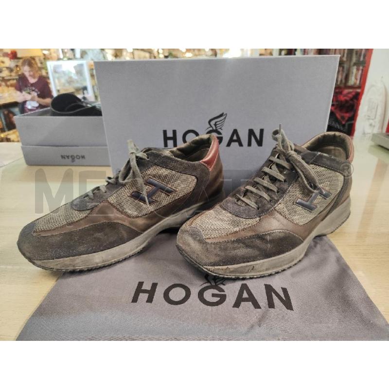 SCARPE UOMO HOGAN MARRONI GRIGIE BLU N.9 | Mercatino dell'Usato Vinci - fraz. sovigliana 1