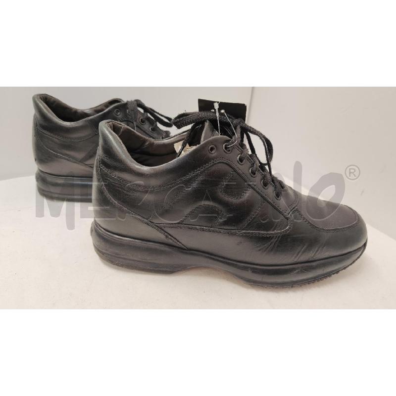 SCARPE UOMO HOGAN PELLE NERE N.8.5 | Mercatino dell'Usato Vinci - fraz. sovigliana 4