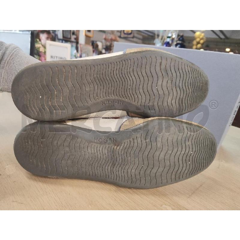 SCARPE UOMO HOGAN PELLE PANNA BEIGE AVIO N.10 | Mercatino dell'Usato Vinci - fraz. sovigliana 4