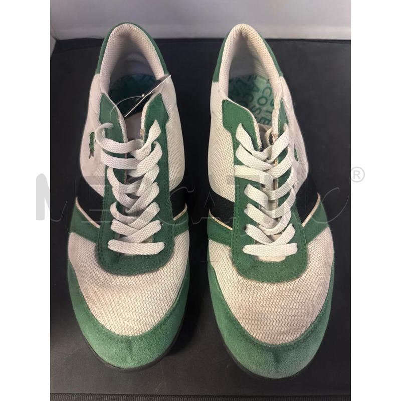 SCARPE UOMO LACOSTE VERDE BIANCHE N.42.5 | Mercatino dell'Usato Vinci - fraz. sovigliana 2