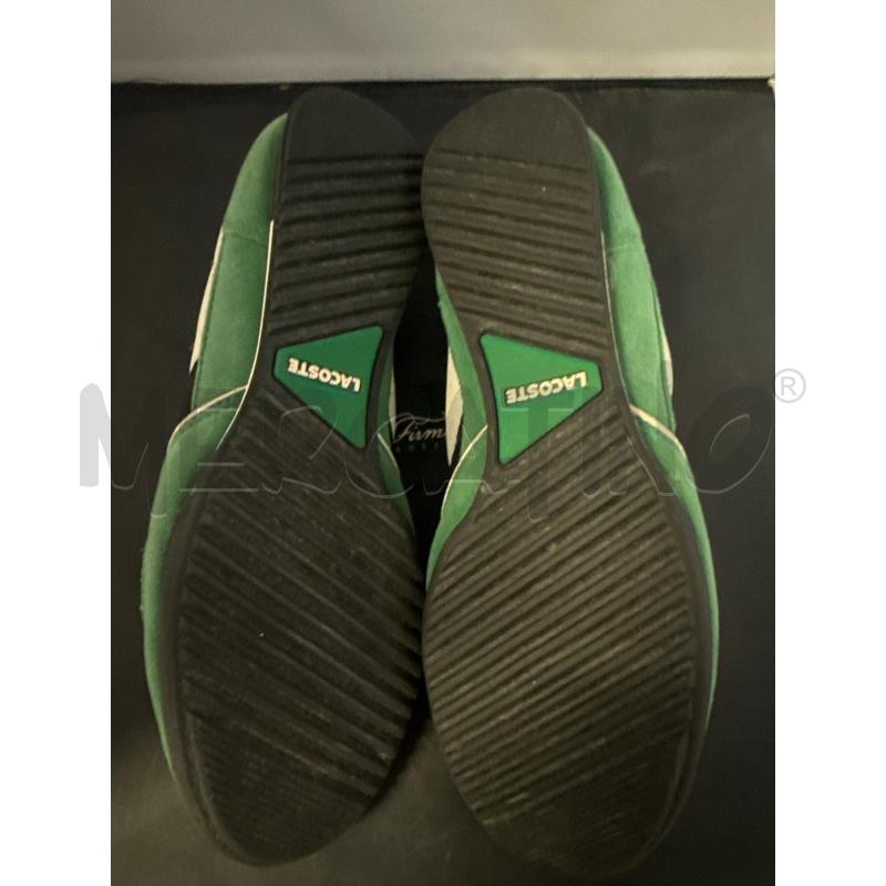 SCARPE UOMO LACOSTE VERDE BIANCHE N.42.5 | Mercatino dell'Usato Vinci - fraz. sovigliana 3