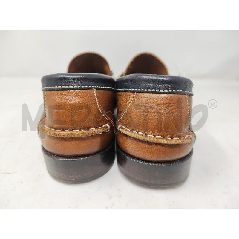 SCARPE UOMO LAVORAZIONE ARTIGIANALE PELLE MARRONI N.45 | Mercatino dell'Usato Vinci - fraz. sovigliana 3