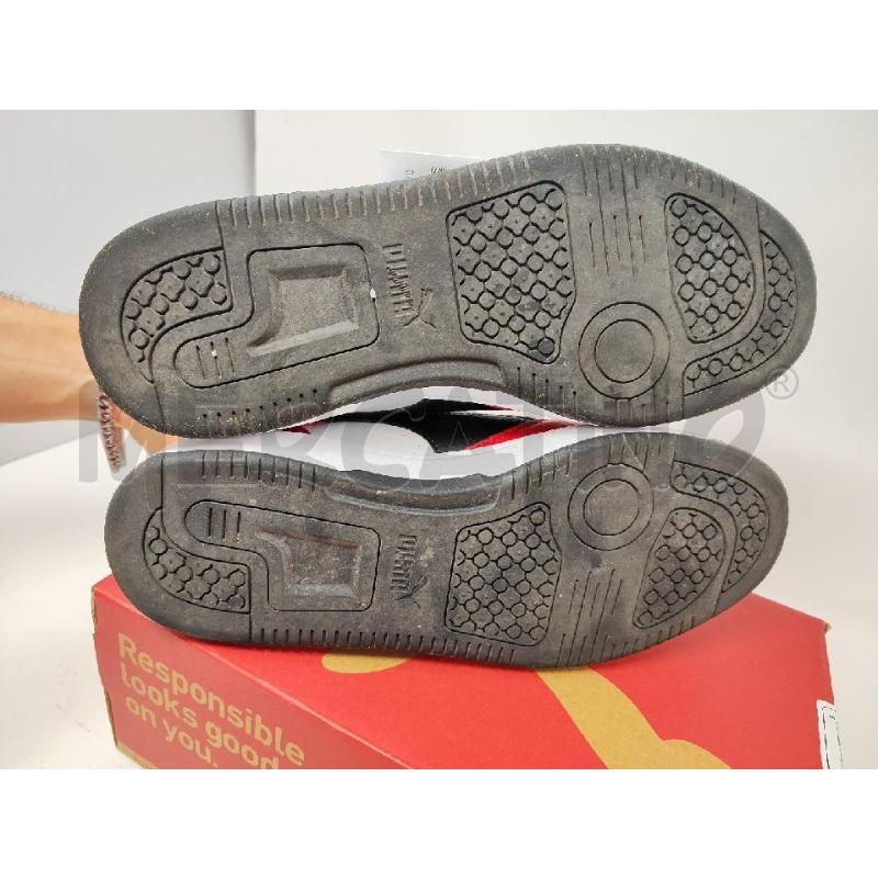 SCARPE UOMO PUMA BIANCHE ROSSE NERE N.41 | Mercatino dell'Usato Vinci - fraz. sovigliana 4