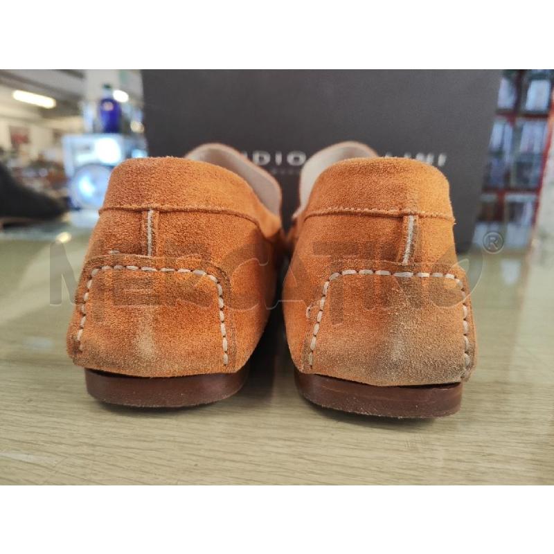SCARPE UOMO STUDIO POLLINI SCAMOSCIATE ARANCIO N.42 | Mercatino dell'Usato Vinci - fraz. sovigliana 3