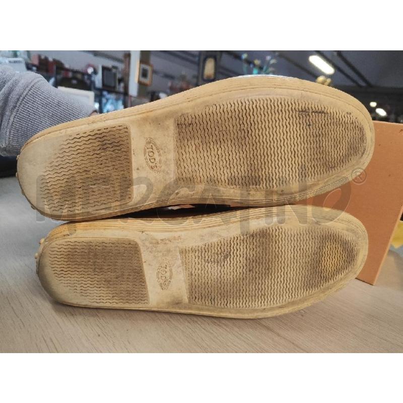 SCARPE UOMO TOD'S PELLE BEIGE N.9.5 | Mercatino dell'Usato Vinci - fraz. sovigliana 4
