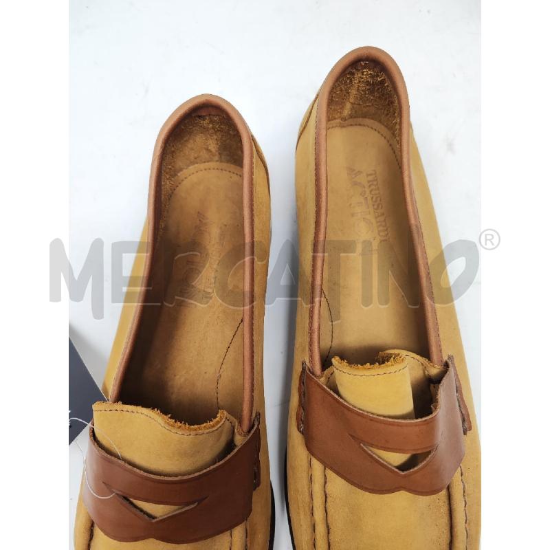 SCARPE UOMO TRUSSARDI ACTION SCAMOSCIATE BEIGE N.10 | Mercatino dell'Usato Vinci - fraz. sovigliana 5