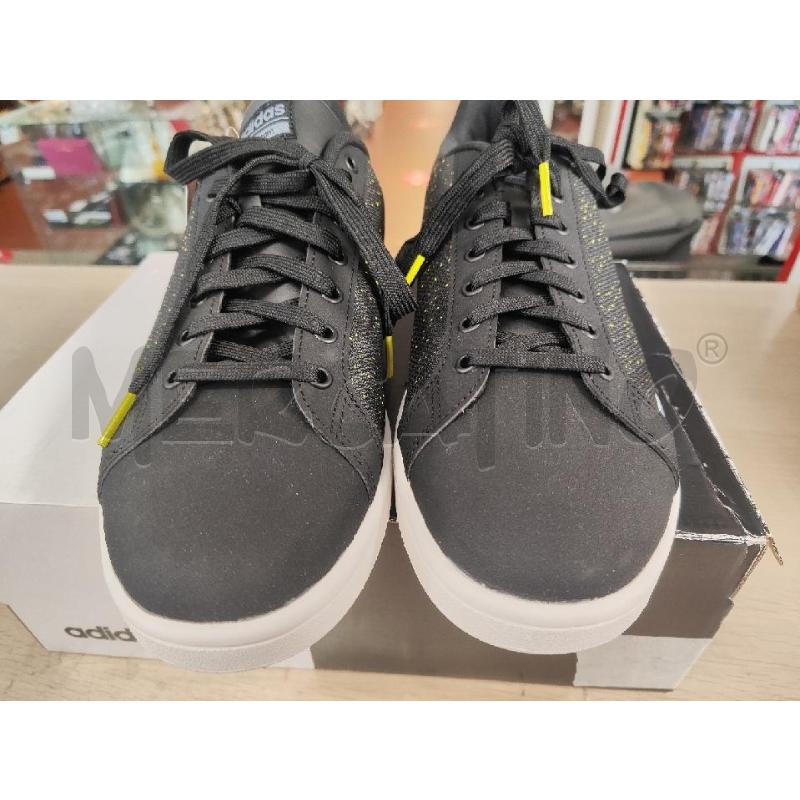 SCARPE UOMO # ADIDAS NERE PUNTINI GIALLI N.45.5 | Mercatino dell'Usato Vinci - fraz. sovigliana 2