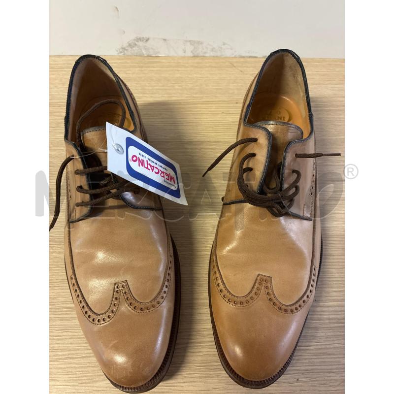 SCARPE UOMO # ALFEO PISANI PELLE CHIARE N.41 | Mercatino dell'Usato Vinci - fraz. sovigliana 2
