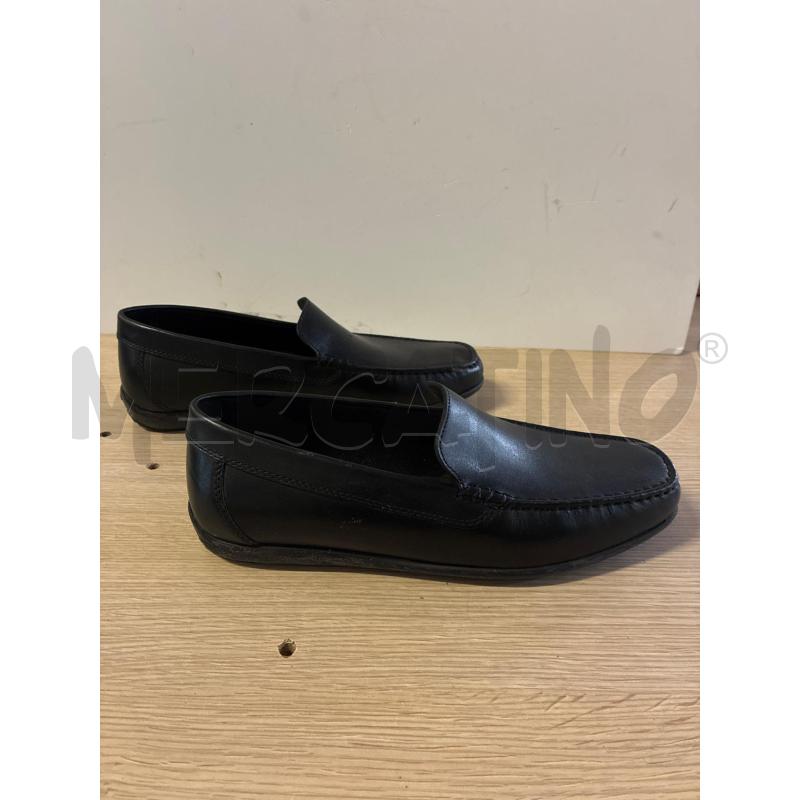 SCARPE UOMO # GEOX PELLE NERE N.41 107 | Mercatino dell'Usato Vinci - fraz. sovigliana 1