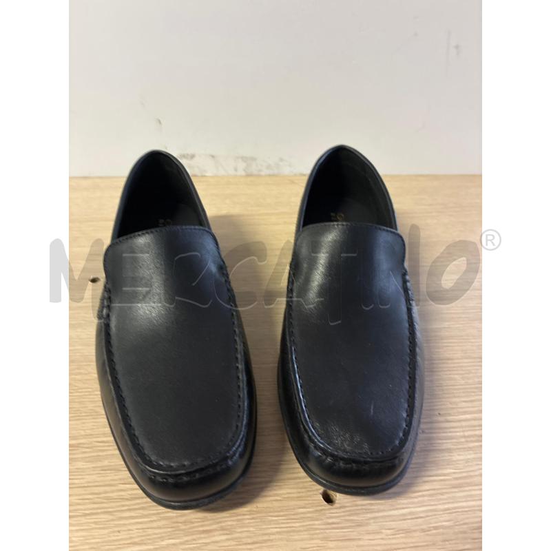 SCARPE UOMO # GEOX PELLE NERE N.41 107 | Mercatino dell'Usato Vinci - fraz. sovigliana 2