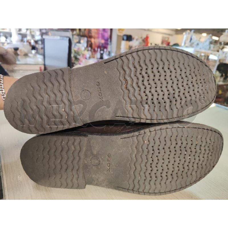 SCARPE UOMO # GEOX SCAMOSCIATI MARRONI N.43 | Mercatino dell'Usato Vinci - fraz. sovigliana 4