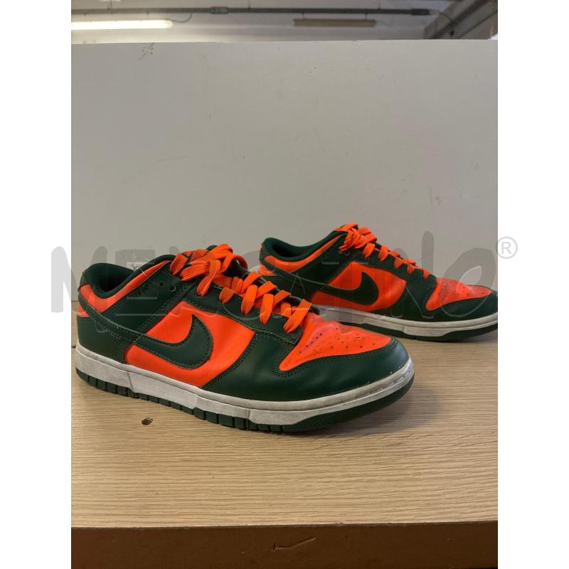 SCARPE UOMO # NIKE VERDI ARANCIO N.43 | Mercatino dell'Usato Vinci - fraz. sovigliana 1