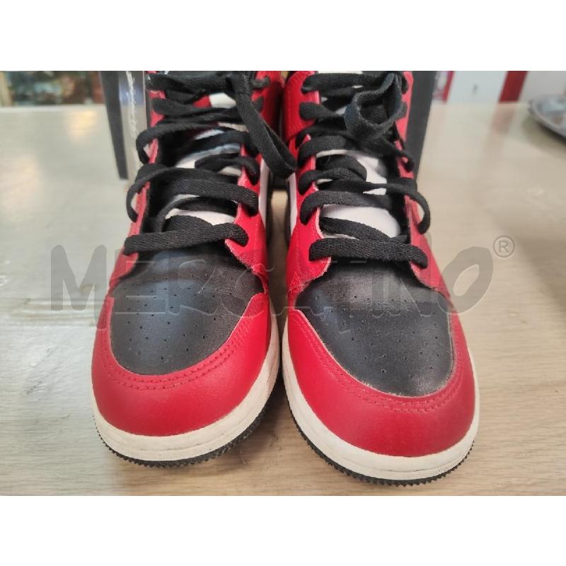 SCARPE  JORDAN ALTE ROSSE NERE N.36.5 | Mercatino dell'Usato Vinci - fraz. sovigliana 2