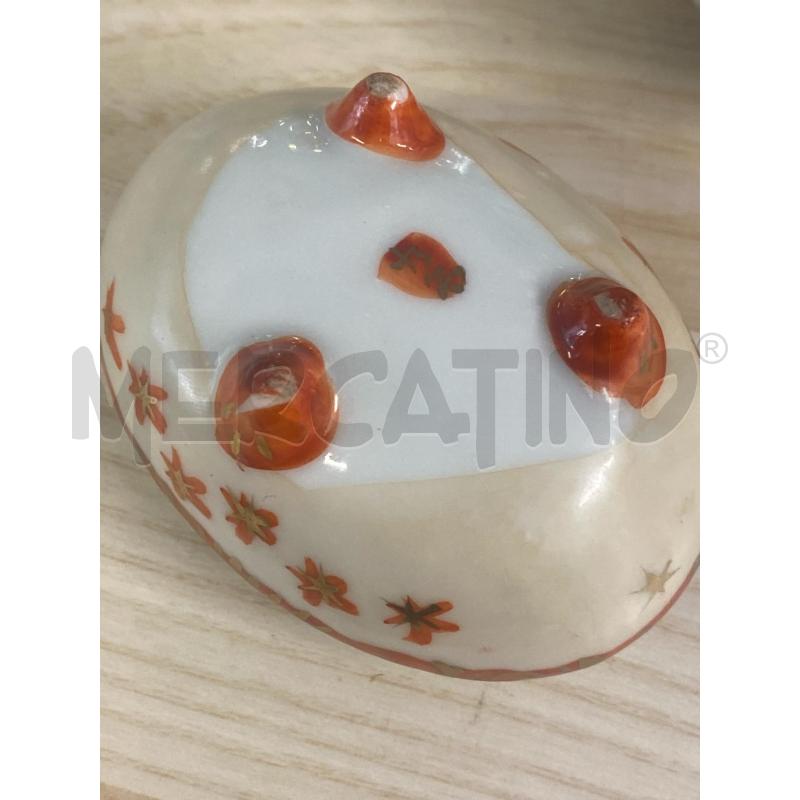 SCATOLINA OVALE CERAMICA CINESE  | Mercatino dell'Usato Vinci - fraz. sovigliana 3