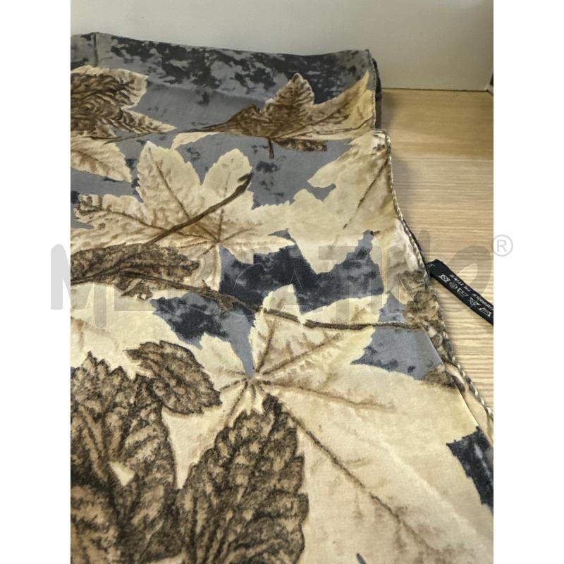 SCIARPA DONNA 145X40 GRIGIA FOGLIE | Mercatino dell'Usato Vinci - fraz. sovigliana 2