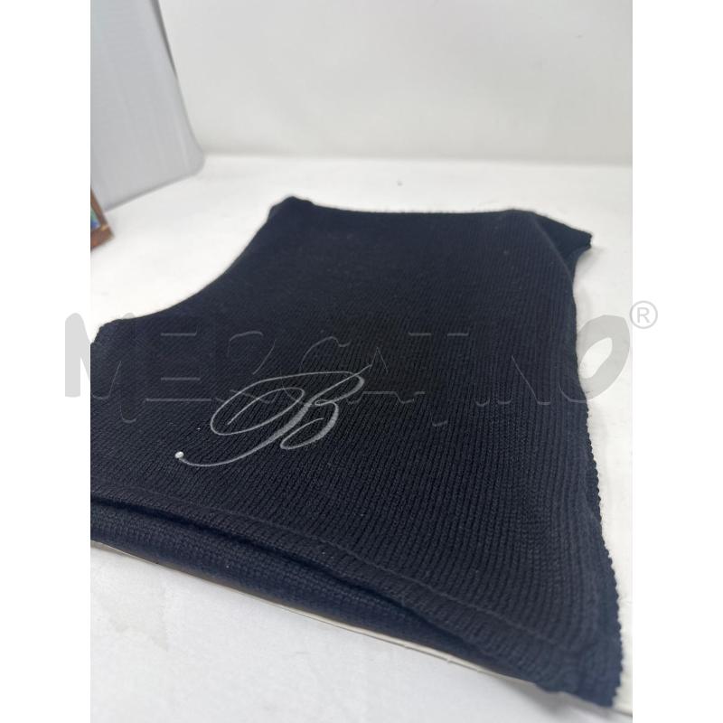 SCIARPA DONNA BLUMARINE NERA 50% LANA B CON STRASS  | Mercatino dell'Usato Vinci - fraz. sovigliana 1