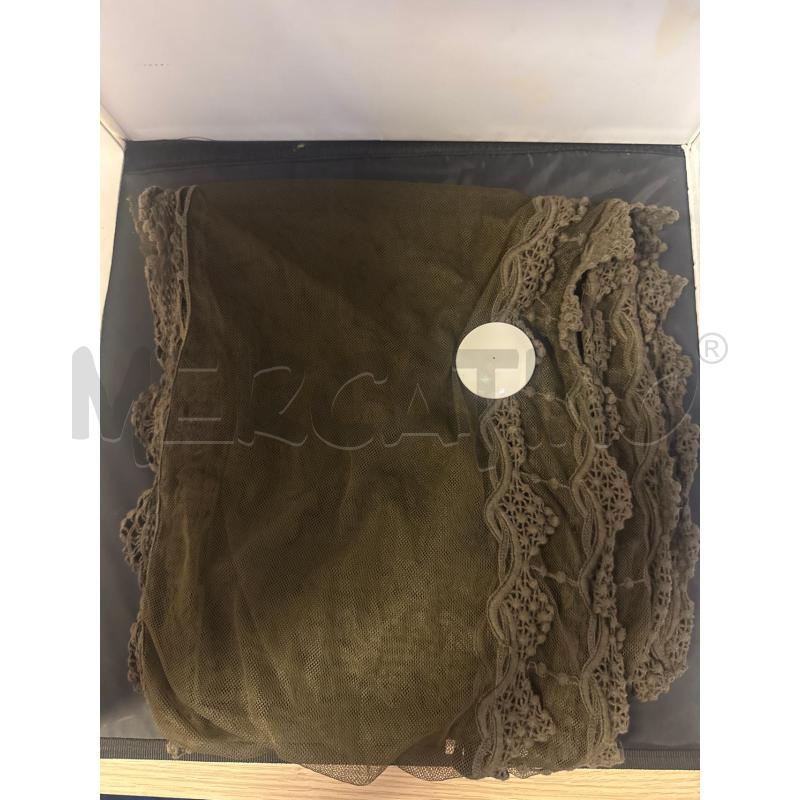 SCIARPA DONNA SILVIAN HEACH MARRONE TULLE RICAMATO | Mercatino dell'Usato Vinci - fraz. sovigliana 2