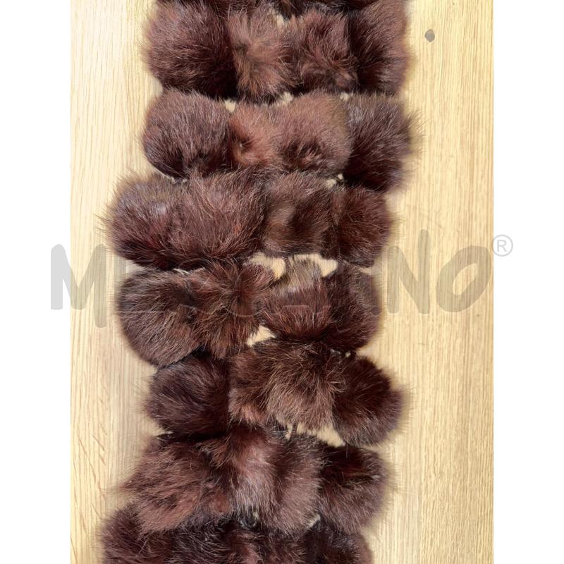 SCIARPA DONNA # PALLINE VISONE MARRONI | Mercatino dell'Usato Vinci - fraz. sovigliana 2