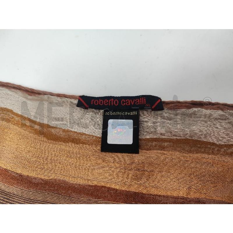 SCIARPA ROBERTO CAVALLI BEIGE RUGGINE | Mercatino dell'Usato Vinci - fraz. sovigliana 2