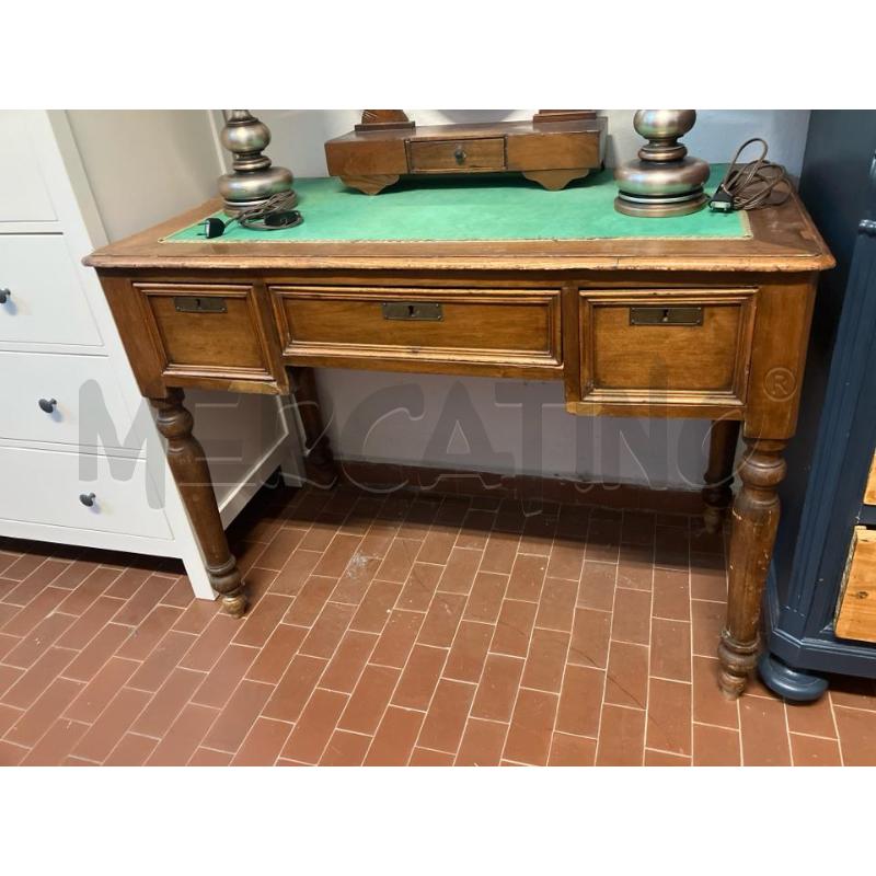SCRIVANIA STILE FRANCESE PIANO VERDE 110X56 | Mercatino dell'Usato Vinci - fraz. sovigliana 1
