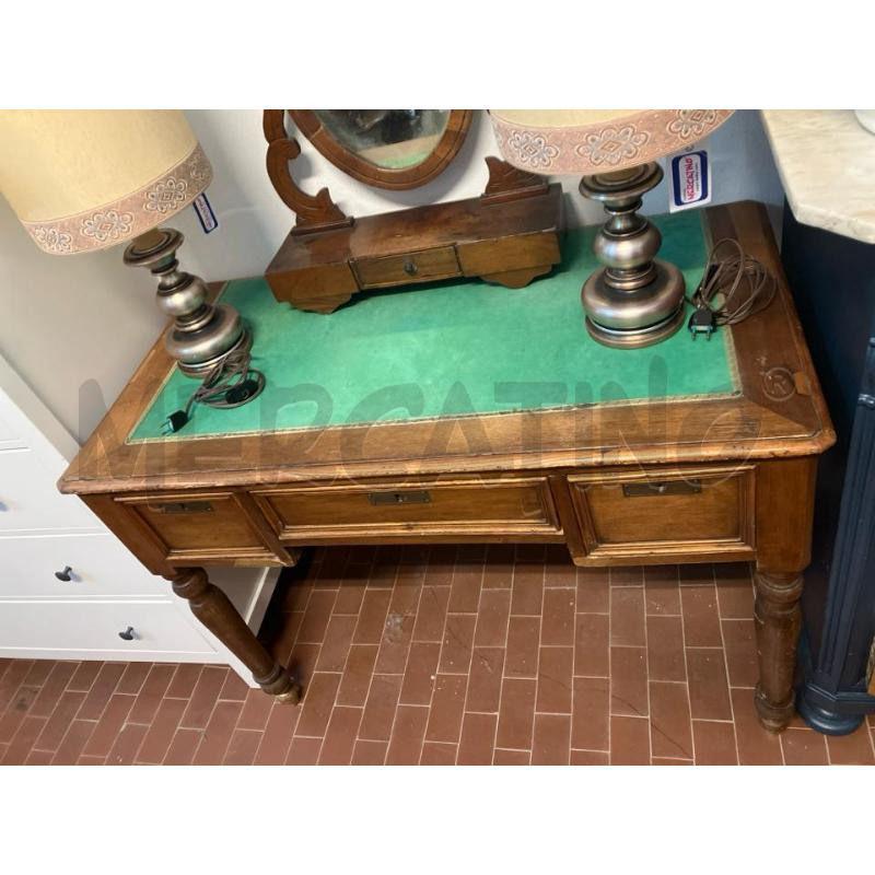 SCRIVANIA STILE FRANCESE PIANO VERDE 110X56 | Mercatino dell'Usato Vinci - fraz. sovigliana 2