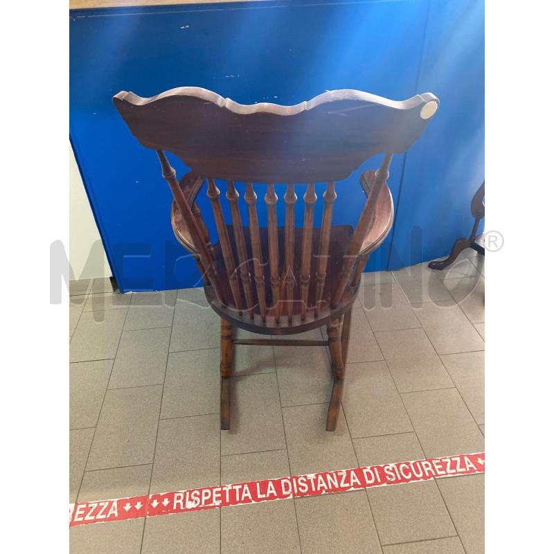 SEDIA DONDOLO IN LEGNO | Mercatino dell'Usato Vinci - fraz. sovigliana 4