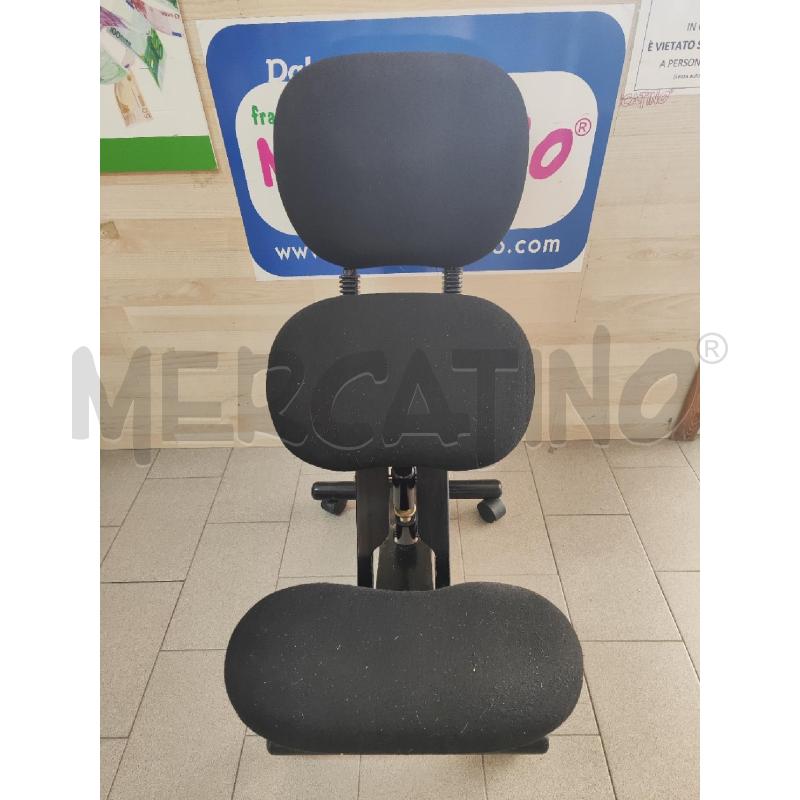 SEDIA ERGONOMICA CINIUS TESSUTO NERA | Mercatino dell'Usato Vinci - fraz. sovigliana 2