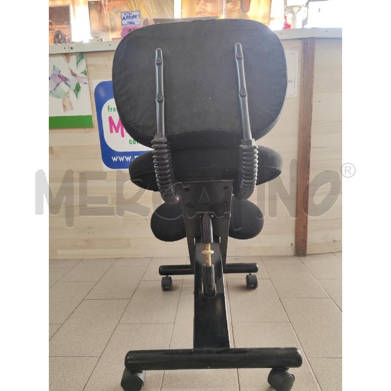 SEDIA ERGONOMICA CINIUS TESSUTO NERA | Mercatino dell'Usato Vinci - fraz. sovigliana 3