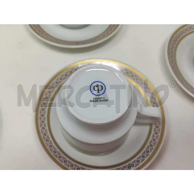 SERVIZIO DA CAFFE' DA 10 PS CP + 1 BRICCO BALZA ORO | Mercatino dell'Usato Vinci - fraz. sovigliana 4